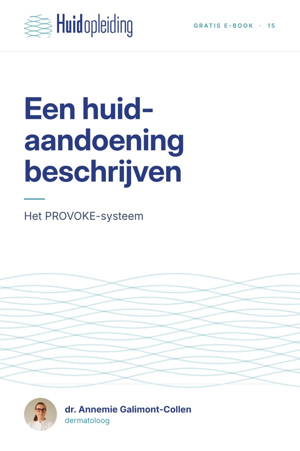 Kaft Een huidaandoening beschrijven